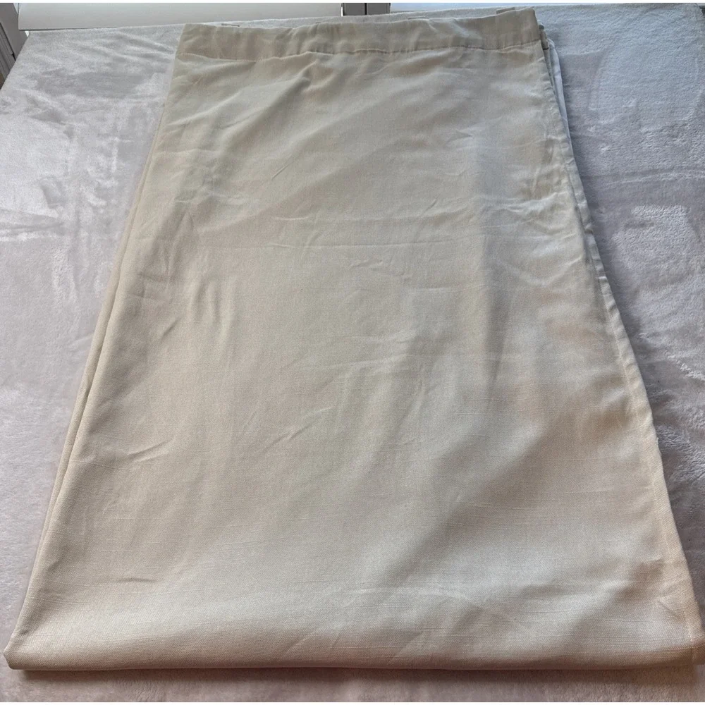 Pottery Barn Blackout Curtain Panels Oatmeal Beige 50